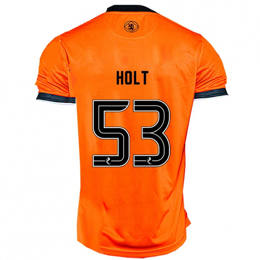 Danxen Herren Josh Holt #53 Orange Schwarz Heimtrikot Trikot 2025/26 T-Shirt Österreich