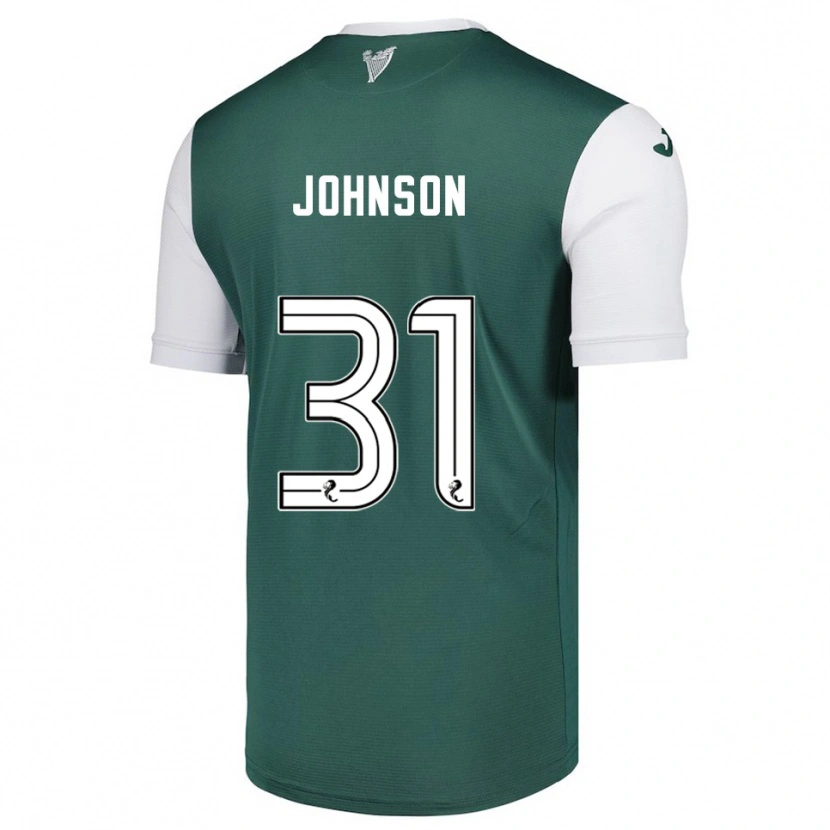 Danxen Herren Murray Johnson #31 Grün Weiß Heimtrikot Trikot 2025/26 T-Shirt Österreich