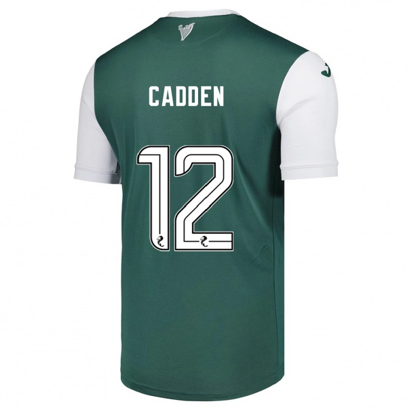 Danxen Herren Chris Cadden #12 Grün Weiß Heimtrikot Trikot 2025/26 T-Shirt Österreich