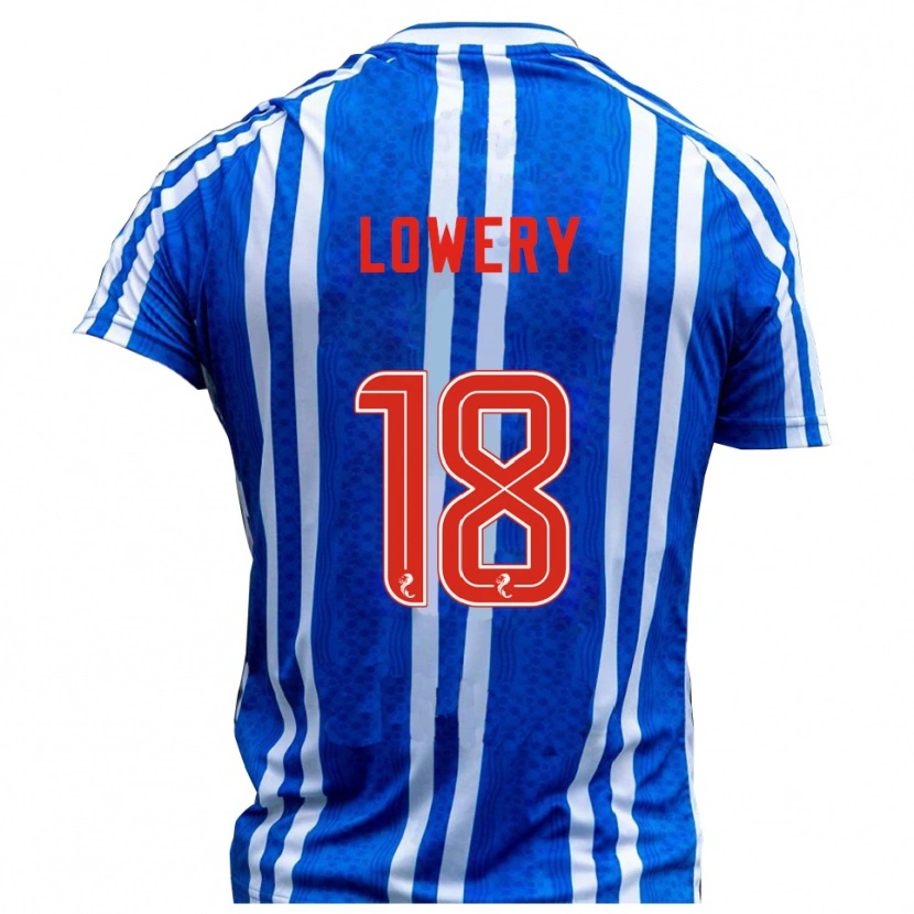Danxen Herren Tom Lowery #18 Blau Weiß Heimtrikot Trikot 2025/26 T-Shirt Österreich