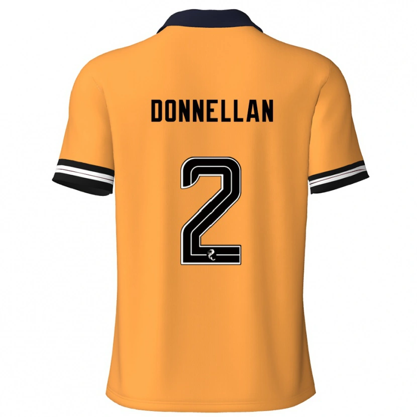 Danxen Herren Shaun Donnellan #2 Gelb Schwarz Heimtrikot Trikot 2025/26 T-Shirt Österreich