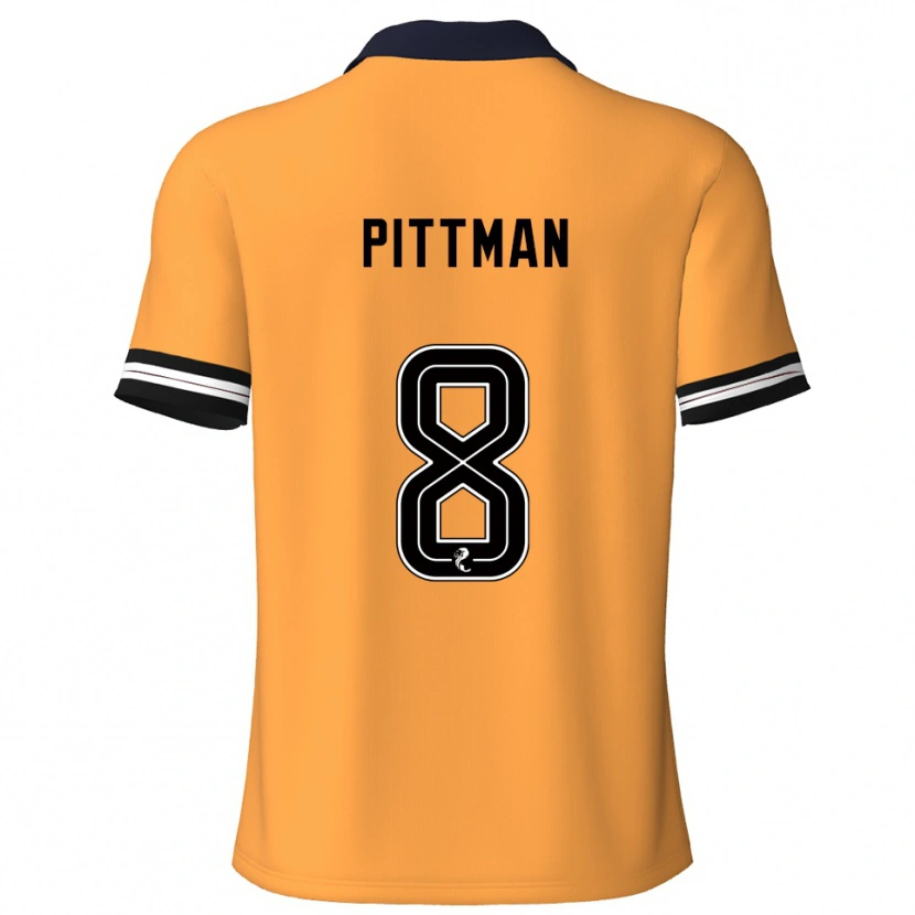 Danxen Herren Scott Pittman #8 Gelb Schwarz Heimtrikot Trikot 2025/26 T-Shirt Österreich