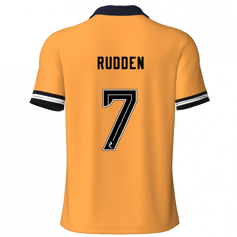 Danxen Herren Zak Rudden #7 Gelb Schwarz Heimtrikot Trikot 2025/26 T-Shirt Österreich
