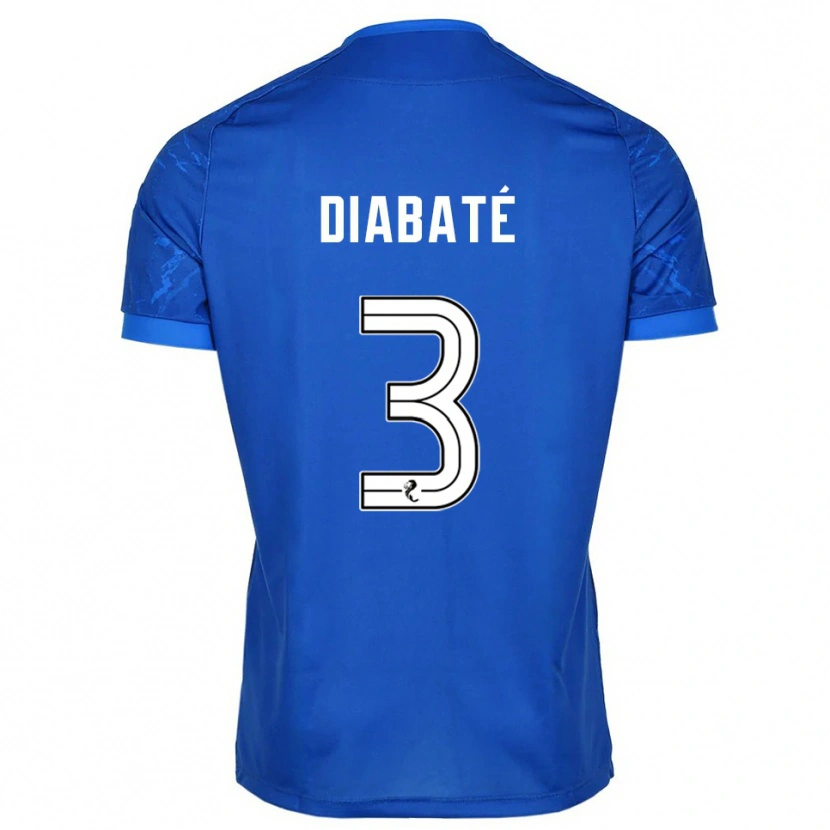 Danxen Herren Cheick Diabaté #3 Blau Weiß Heimtrikot Trikot 2025/26 T-Shirt Österreich