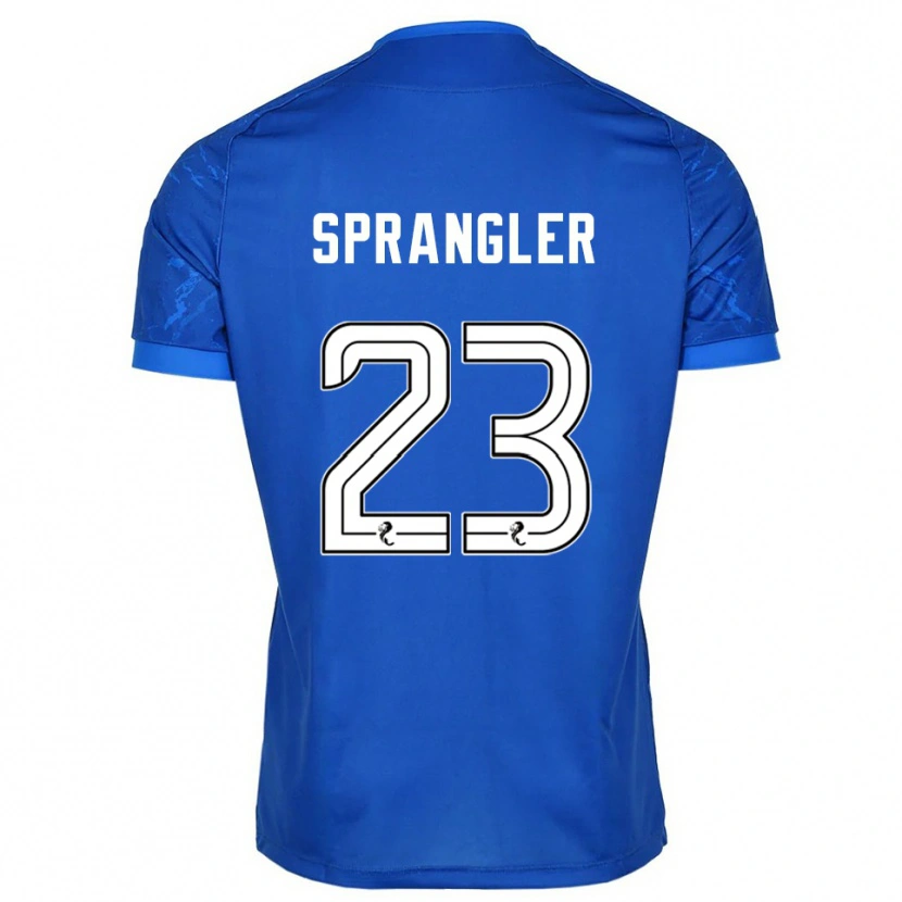 Danxen Herren Sven Sprangler #23 Blau Weiß Heimtrikot Trikot 2025/26 T-Shirt Österreich