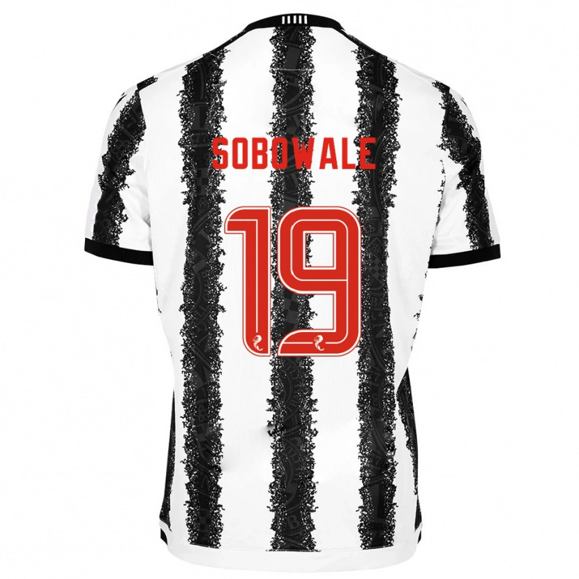 Danxen Herren Tunmise Sobowale #19 Weiß Schwarz Heimtrikot Trikot 2025/26 T-Shirt Österreich