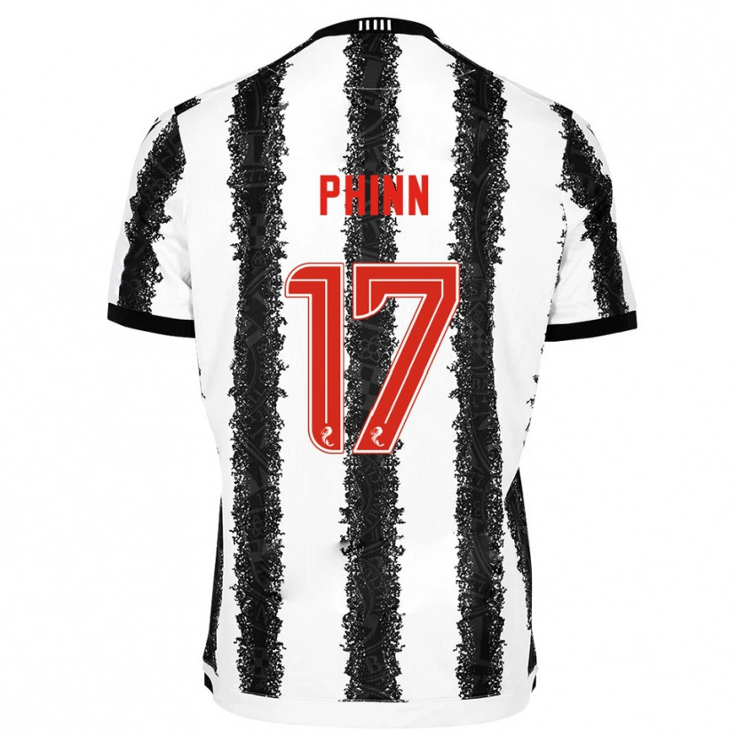 Danxen Herren Shaun Phinn #17 Weiß Schwarz Heimtrikot Trikot 2025/26 T-Shirt Österreich