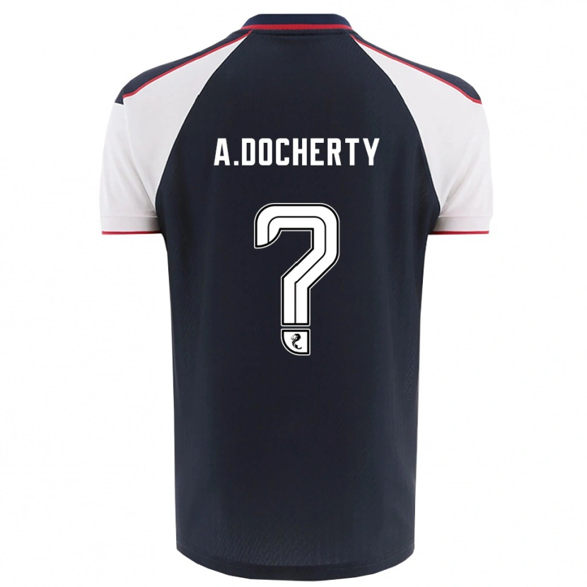 Danxen Herren Aimie Docherty #0 Marine Weiß Heimtrikot Trikot 2025/26 T-Shirt Österreich