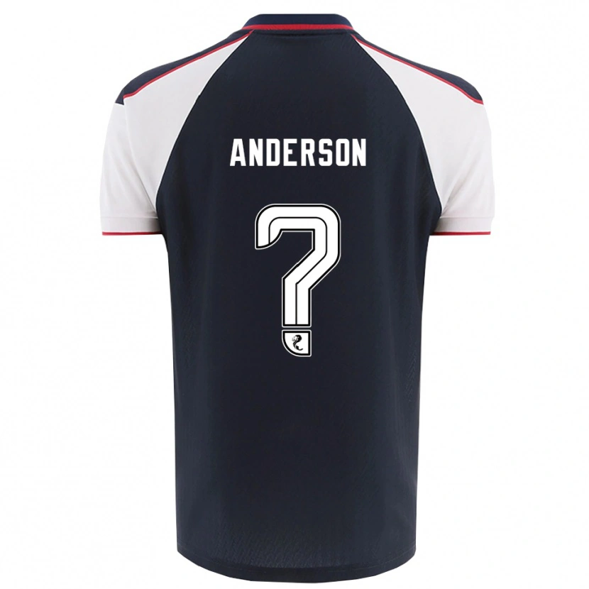 Danxen Herren Brogan Anderson #0 Marine Weiß Heimtrikot Trikot 2025/26 T-Shirt Österreich