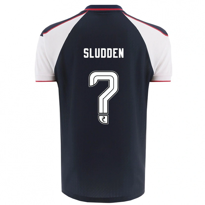 Danxen Herren Erin Sludden #0 Marine Weiß Heimtrikot Trikot 2025/26 T-Shirt Österreich