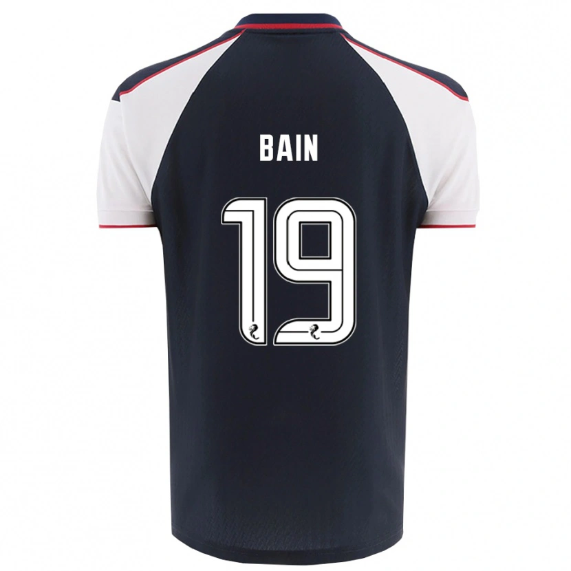 Danxen Herren Scott Bain #19 Marine Weiß Heimtrikot Trikot 2025/26 T-Shirt Österreich