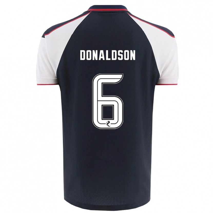 Danxen Herren Coll Donaldson #6 Marine Weiß Heimtrikot Trikot 2025/26 T-Shirt Österreich