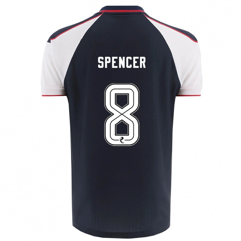 Danxen Herren Brad Spencer #8 Marine Weiß Heimtrikot Trikot 2025/26 T-Shirt Österreich