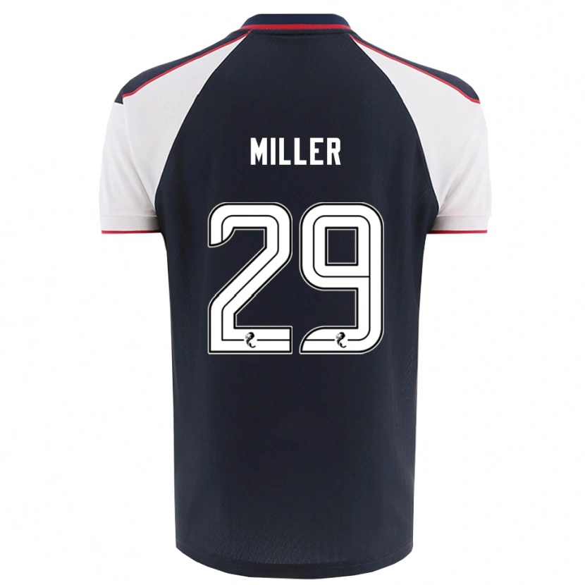 Danxen Herren Calvin Miller #29 Marine Weiß Heimtrikot Trikot 2025/26 T-Shirt Österreich