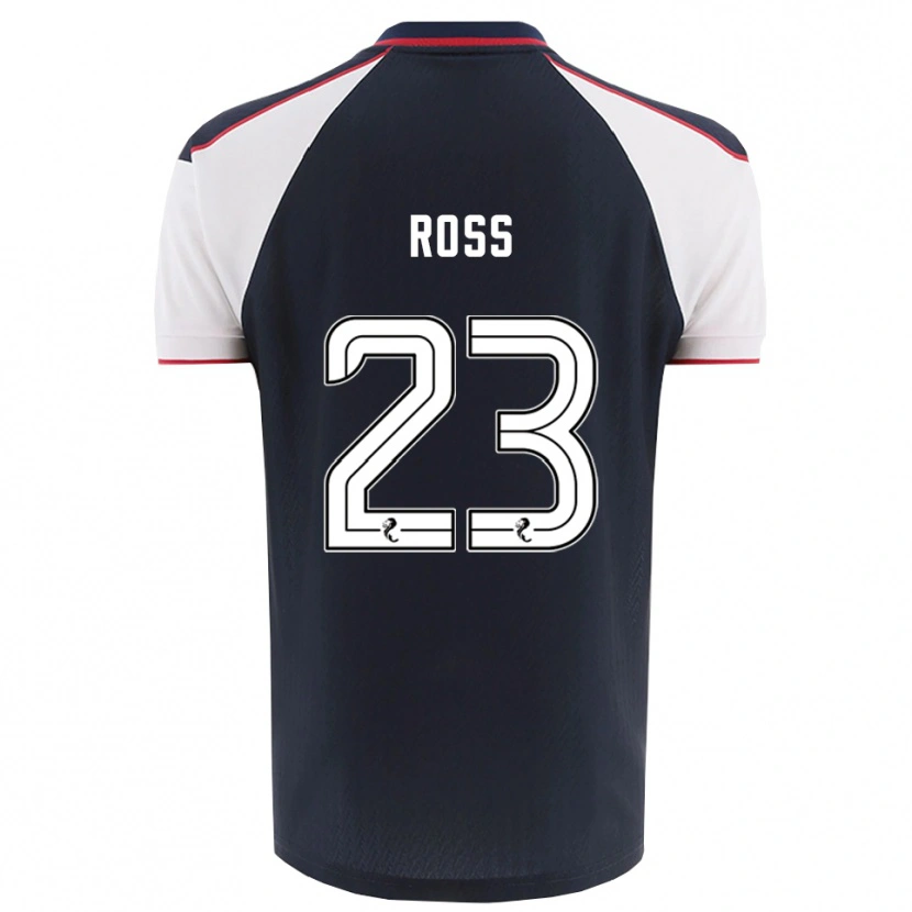 Danxen Herren Ethan Ross #23 Marine Weiß Heimtrikot Trikot 2025/26 T-Shirt Österreich