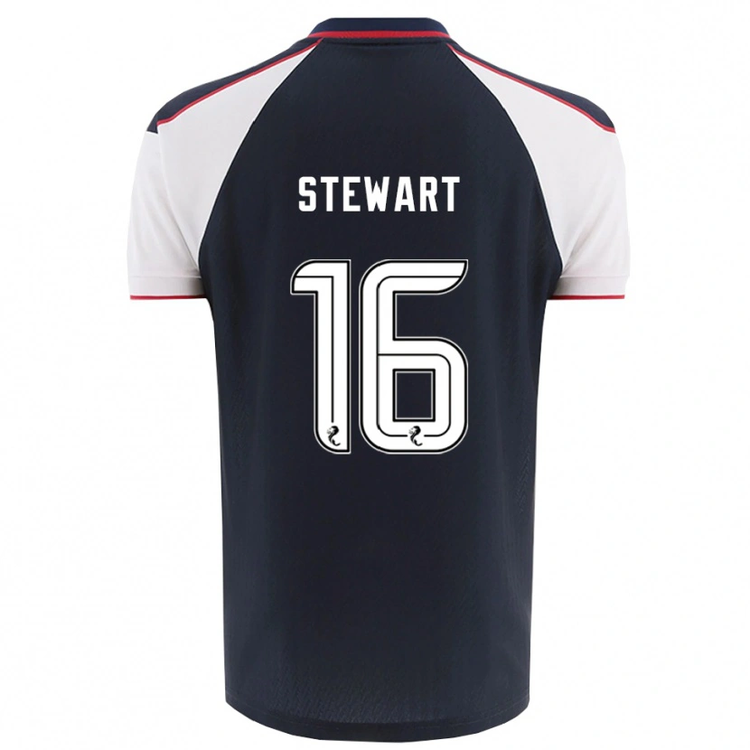 Danxen Herren Barney Stewart #16 Marine Weiß Heimtrikot Trikot 2025/26 T-Shirt Österreich