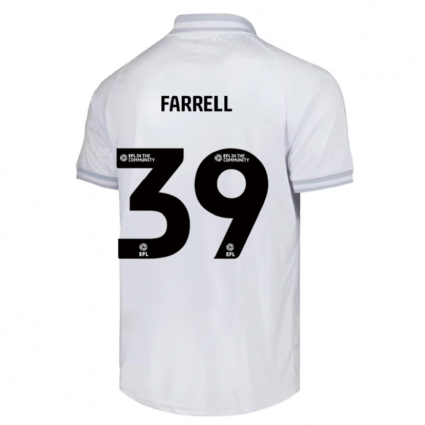 Danxen Herren Leo Farrell #39 Weiß Grau Schwarz Auswärtstrikot Trikot 2025/26 T-Shirt Österreich
