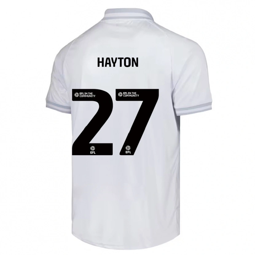 Danxen Herren Adam Hayton #27 Weiß Grau Schwarz Auswärtstrikot Trikot 2025/26 T-Shirt Österreich