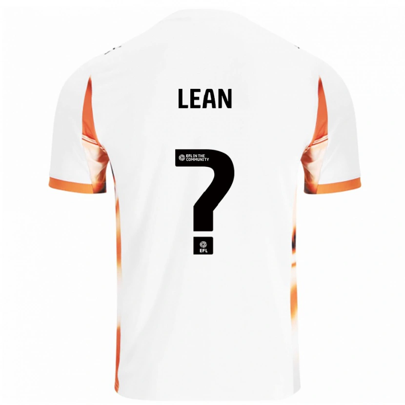 Danxen Herren Jessica Lean #0 Weiß Orange Schwarz Auswärtstrikot Trikot 2025/26 T-Shirt Österreich