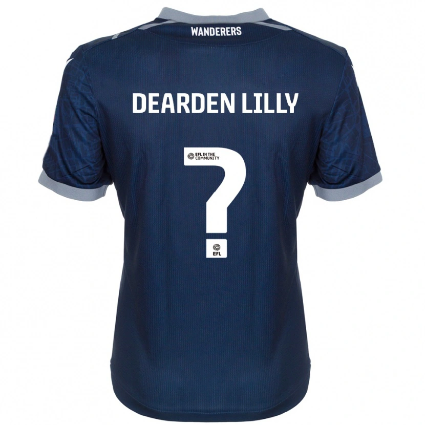 Danxen Herren Jessica Dearden-Lilly #0 Marine Grau Auswärtstrikot Trikot 2025/26 T-Shirt Österreich