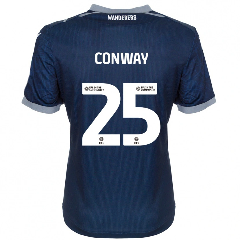 Danxen Herren Max Conway #25 Marine Grau Auswärtstrikot Trikot 2025/26 T-Shirt Österreich