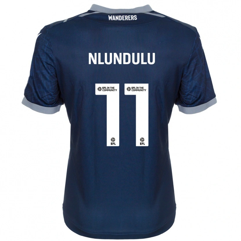 Danxen Herren Dan Nlundulu #11 Marine Grau Auswärtstrikot Trikot 2025/26 T-Shirt Österreich