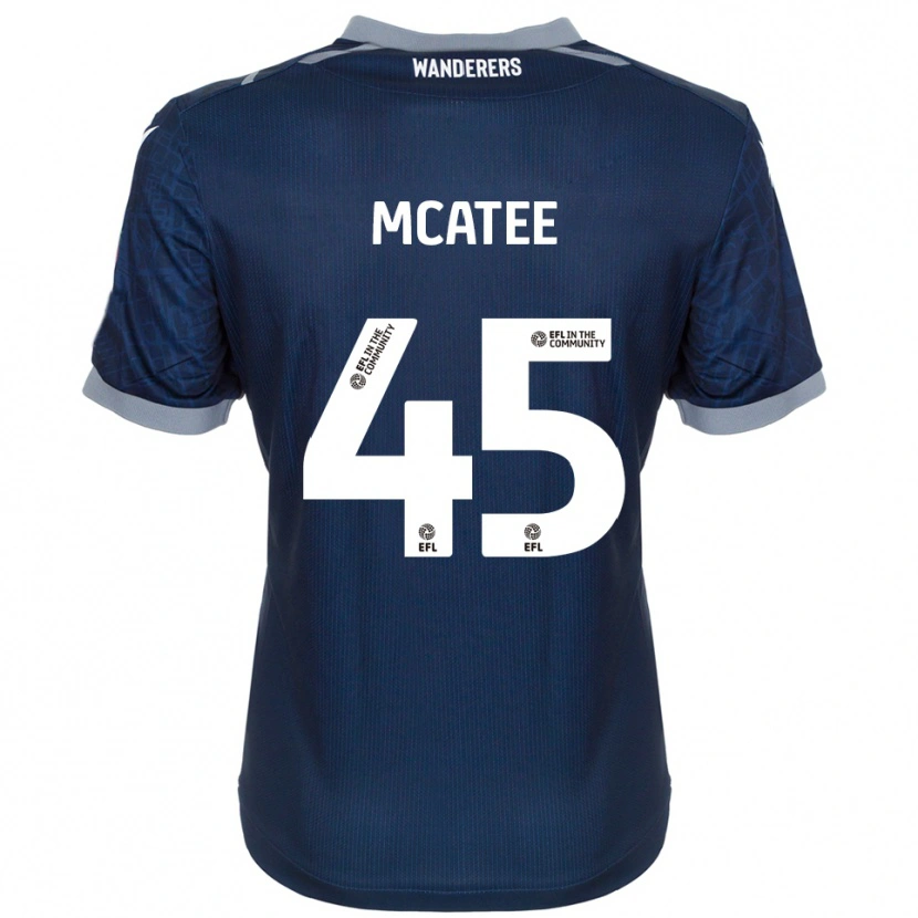 Danxen Herren John Mcatee #45 Marine Grau Auswärtstrikot Trikot 2025/26 T-Shirt Österreich