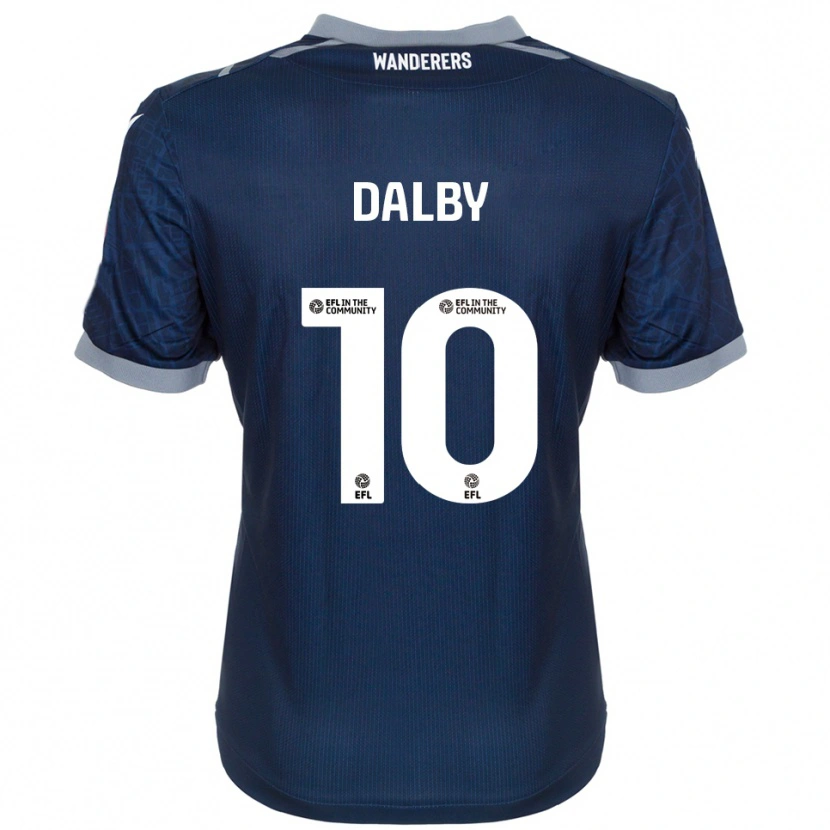 Danxen Herren Sam Dalby #10 Marine Grau Auswärtstrikot Trikot 2025/26 T-Shirt Österreich