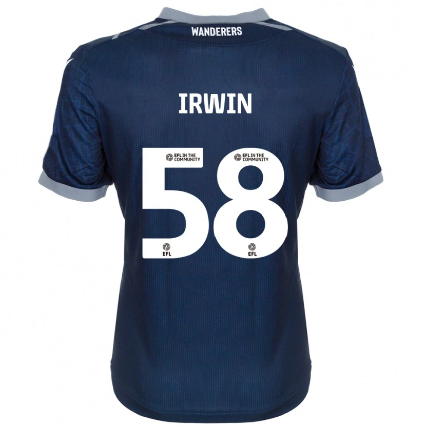 Danxen Herren Harley Irwin #58 Marine Grau Auswärtstrikot Trikot 2025/26 T-Shirt Österreich