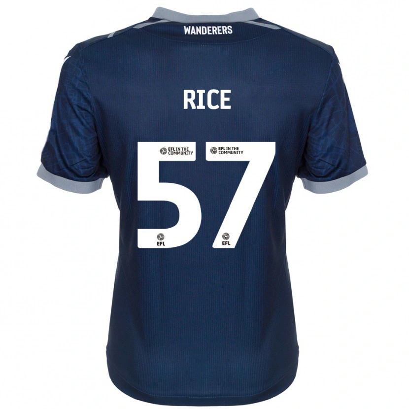 Danxen Herren Harrison Rice #57 Marine Grau Auswärtstrikot Trikot 2025/26 T-Shirt Österreich