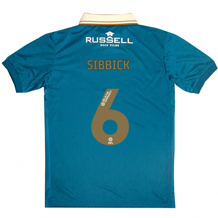 Danxen Herren Toby Sibbick #6 Himmelblau Weiß Auswärtstrikot Trikot 2025/26 T-Shirt Österreich