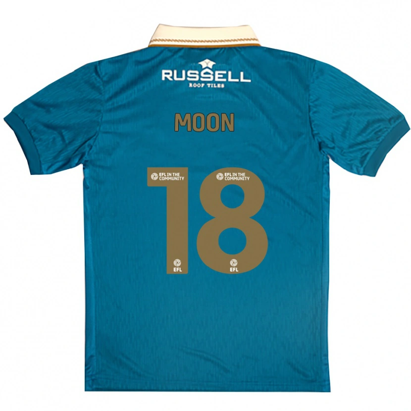 Danxen Herren Jasper Moon #18 Himmelblau Weiß Auswärtstrikot Trikot 2025/26 T-Shirt Österreich