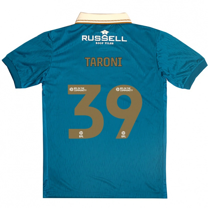 Danxen Herren Josh Taroni #39 Himmelblau Weiß Auswärtstrikot Trikot 2025/26 T-Shirt Österreich