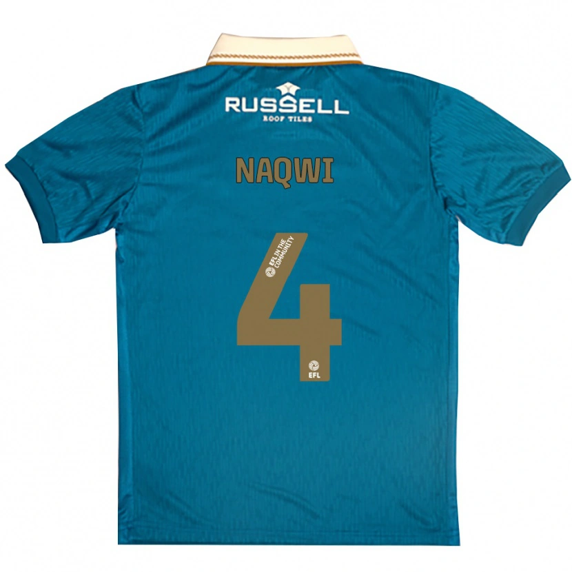 Danxen Herren Beth Naqwi #4 Himmelblau Weiß Auswärtstrikot Trikot 2025/26 T-Shirt Österreich