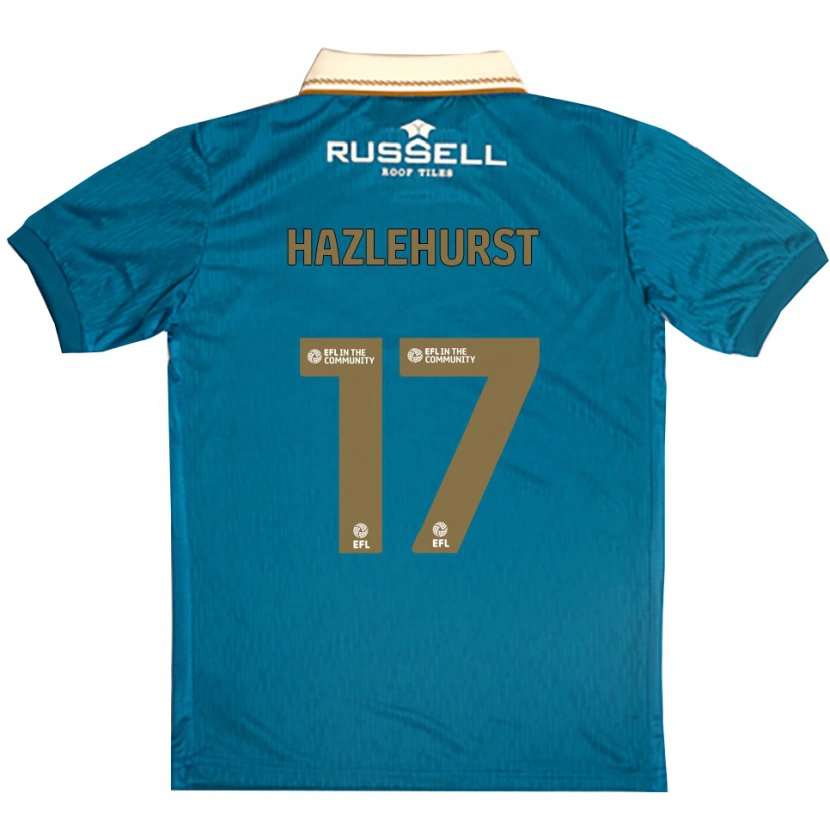 Danxen Herren Jack Hazlehurst #17 Himmelblau Weiß Auswärtstrikot Trikot 2025/26 T-Shirt Österreich
