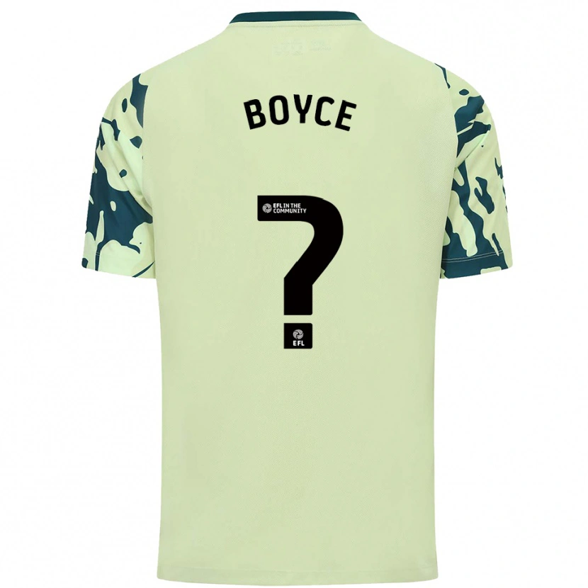 Danxen Herren Oliver Boyce #0 Dunkelgrün Auswärtstrikot Trikot 2025/26 T-Shirt Österreich