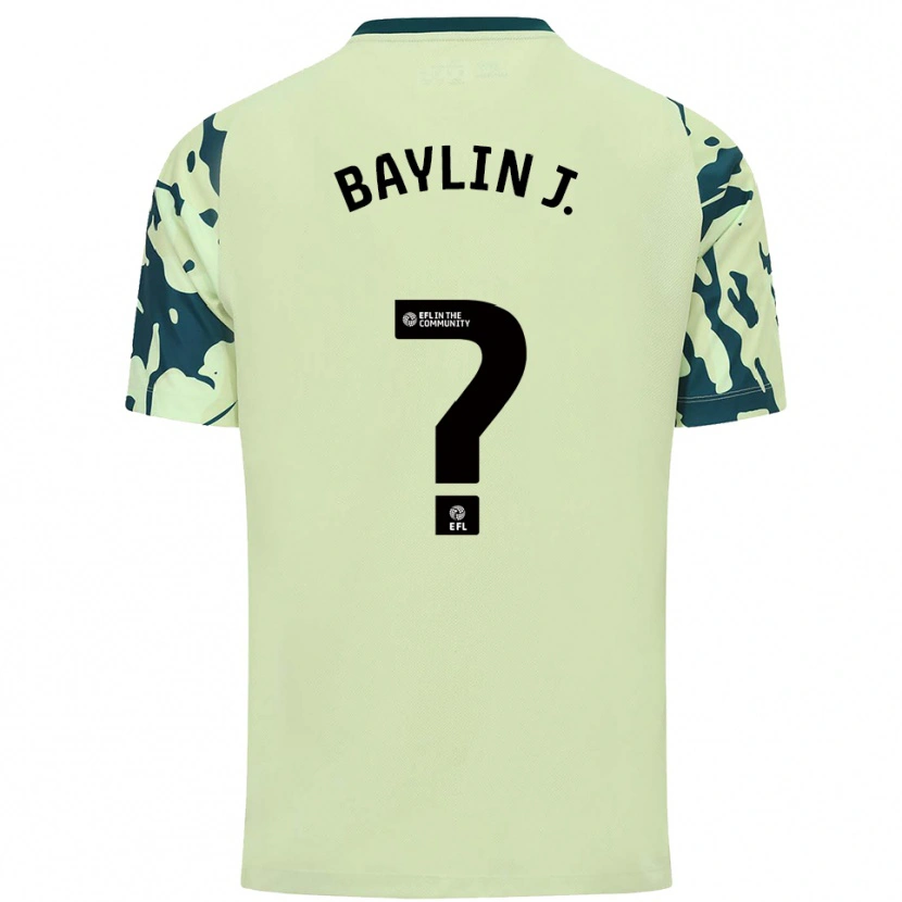 Danxen Herren Baylin Johnson #0 Dunkelgrün Auswärtstrikot Trikot 2025/26 T-Shirt Österreich