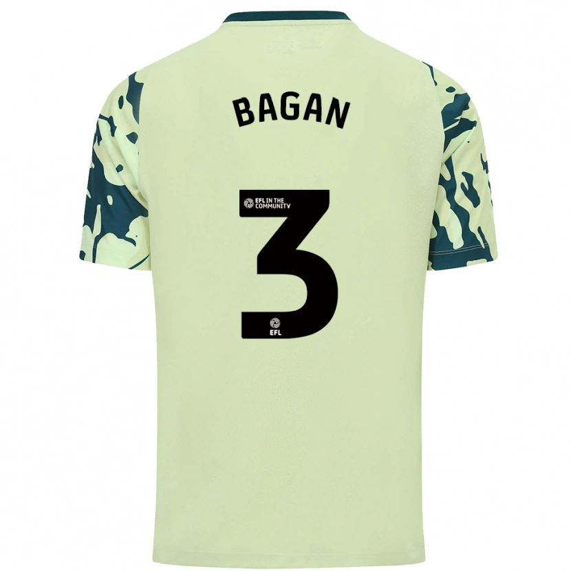 Danxen Herren Joel Bagan #3 Dunkelgrün Auswärtstrikot Trikot 2025/26 T-Shirt Österreich