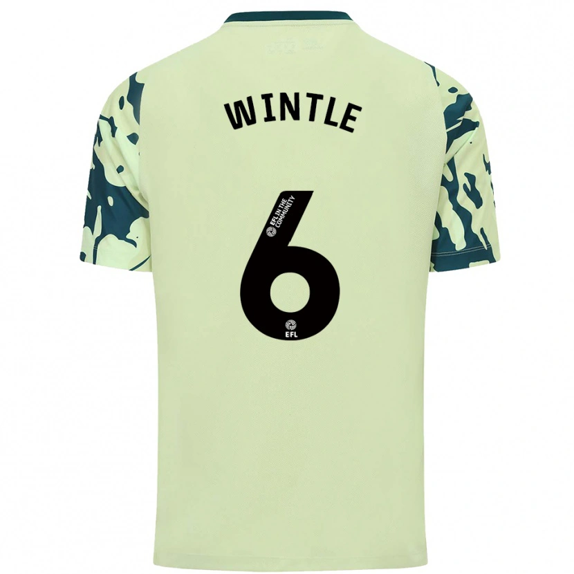 Danxen Herren Ryan Wintle #6 Dunkelgrün Auswärtstrikot Trikot 2025/26 T-Shirt Österreich