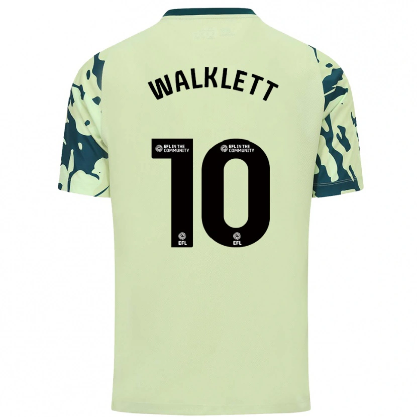 Danxen Herren Kerry Walklett #10 Dunkelgrün Auswärtstrikot Trikot 2025/26 T-Shirt Österreich