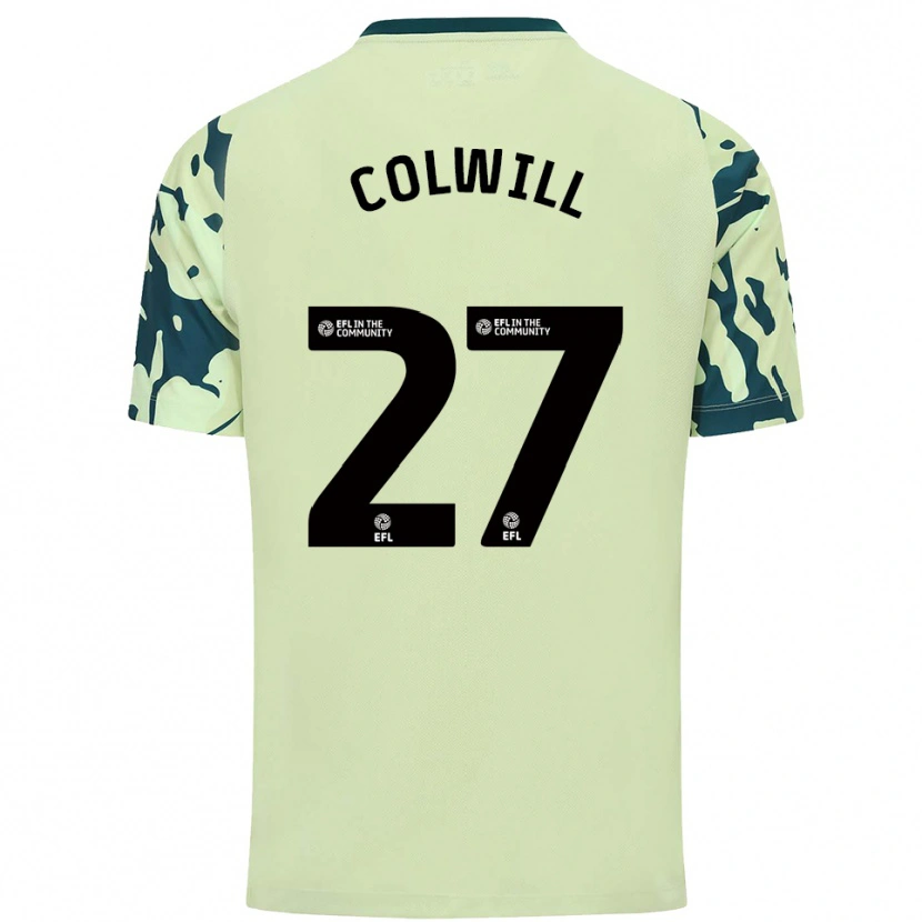 Danxen Herren Joel Colwill #27 Dunkelgrün Auswärtstrikot Trikot 2025/26 T-Shirt Österreich