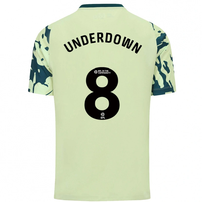 Danxen Herren Kanisha Underdown #8 Dunkelgrün Auswärtstrikot Trikot 2025/26 T-Shirt Österreich