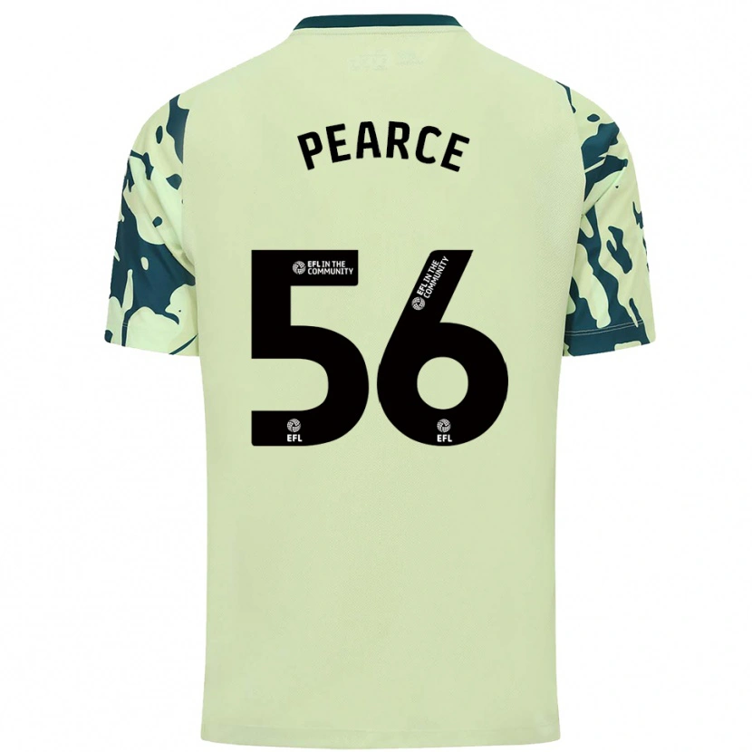 Danxen Herren Luke Pearce #56 Dunkelgrün Auswärtstrikot Trikot 2025/26 T-Shirt Österreich