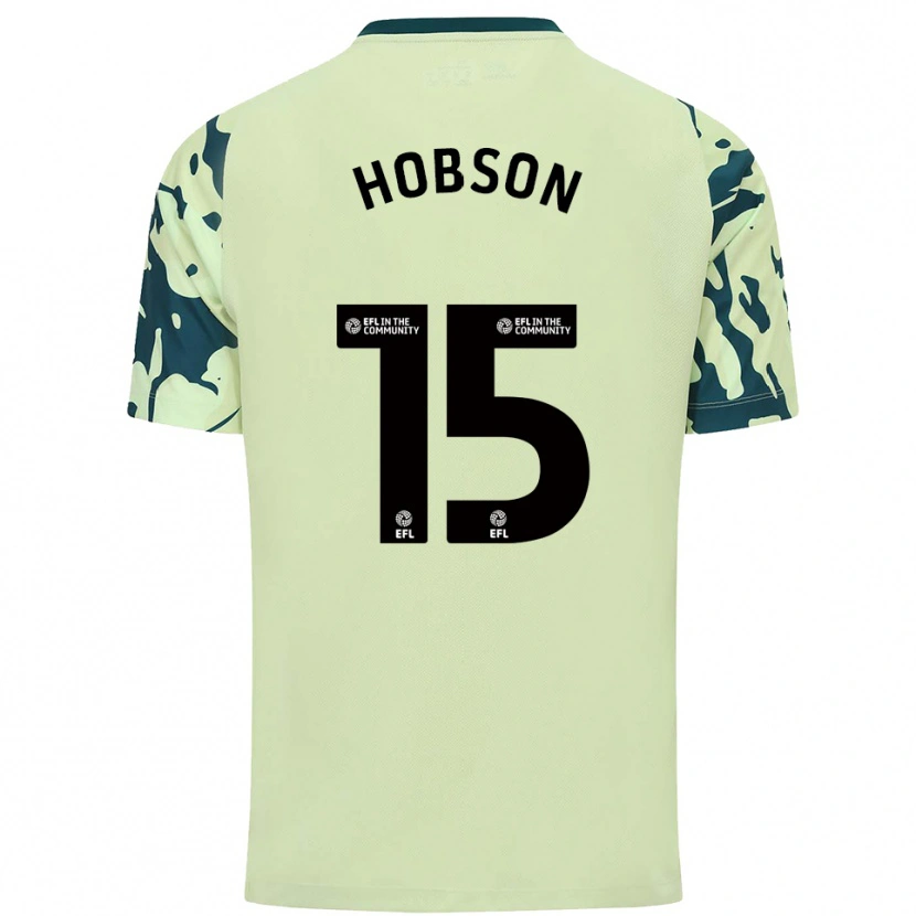 Danxen Herren Jacob Hobson #15 Dunkelgrün Auswärtstrikot Trikot 2025/26 T-Shirt Österreich