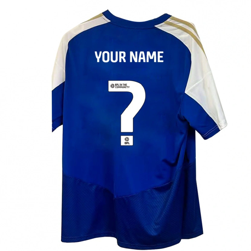 Danxen Herren Ihren Namen #0 Blau Weiß Gold Auswärtstrikot Trikot 2025/26 T-Shirt Österreich