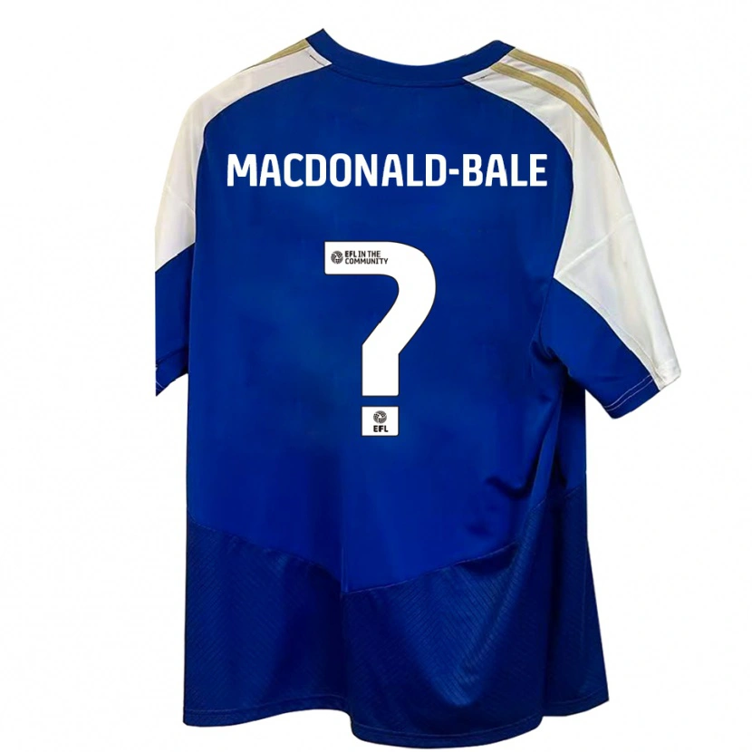 Danxen Herren Paige Macdonald-Bale #0 Blau Weiß Gold Auswärtstrikot Trikot 2025/26 T-Shirt Österreich