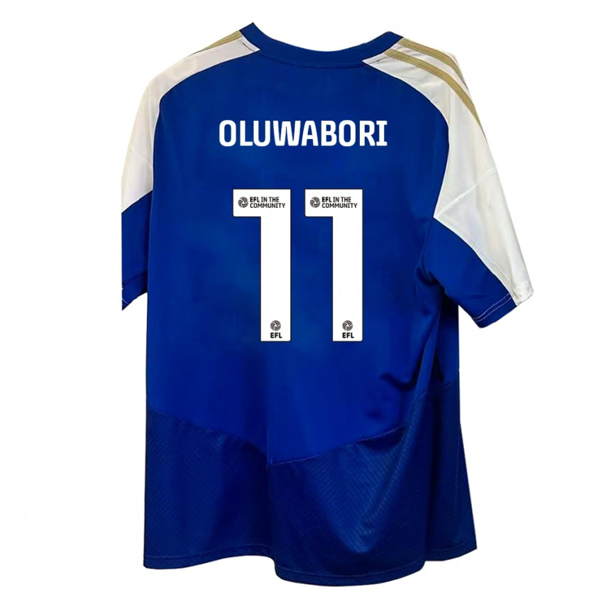 Danxen Herren Andrew Oluwabori #11 Blau Weiß Gold Auswärtstrikot Trikot 2025/26 T-Shirt Österreich