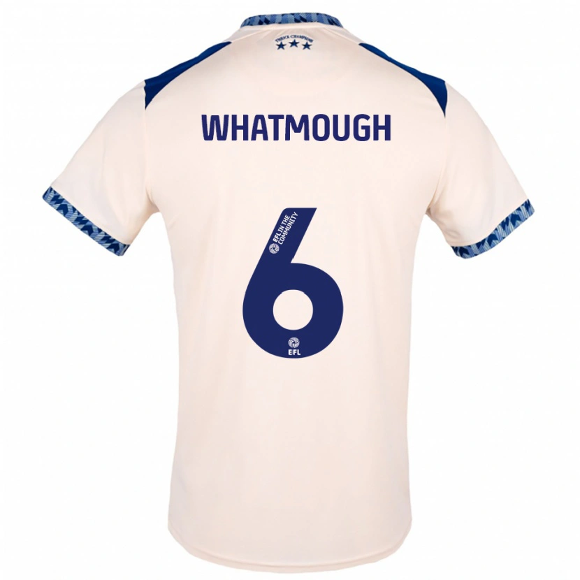 Danxen Herren Jack Whatmough #6 Creme Marine Auswärtstrikot Trikot 2025/26 T-Shirt Österreich