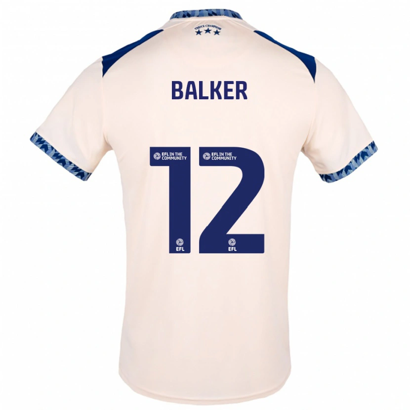 Danxen Herren Radinio Balker #12 Creme Marine Auswärtstrikot Trikot 2025/26 T-Shirt Österreich