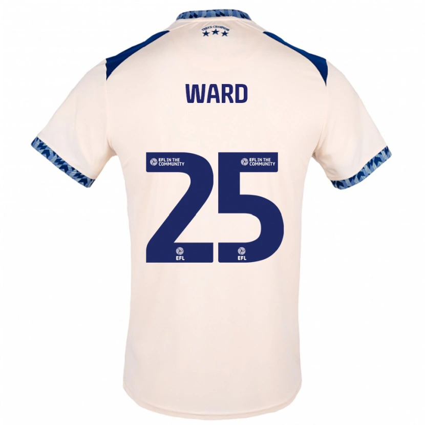 Danxen Herren Danny Ward #25 Creme Marine Auswärtstrikot Trikot 2025/26 T-Shirt Österreich